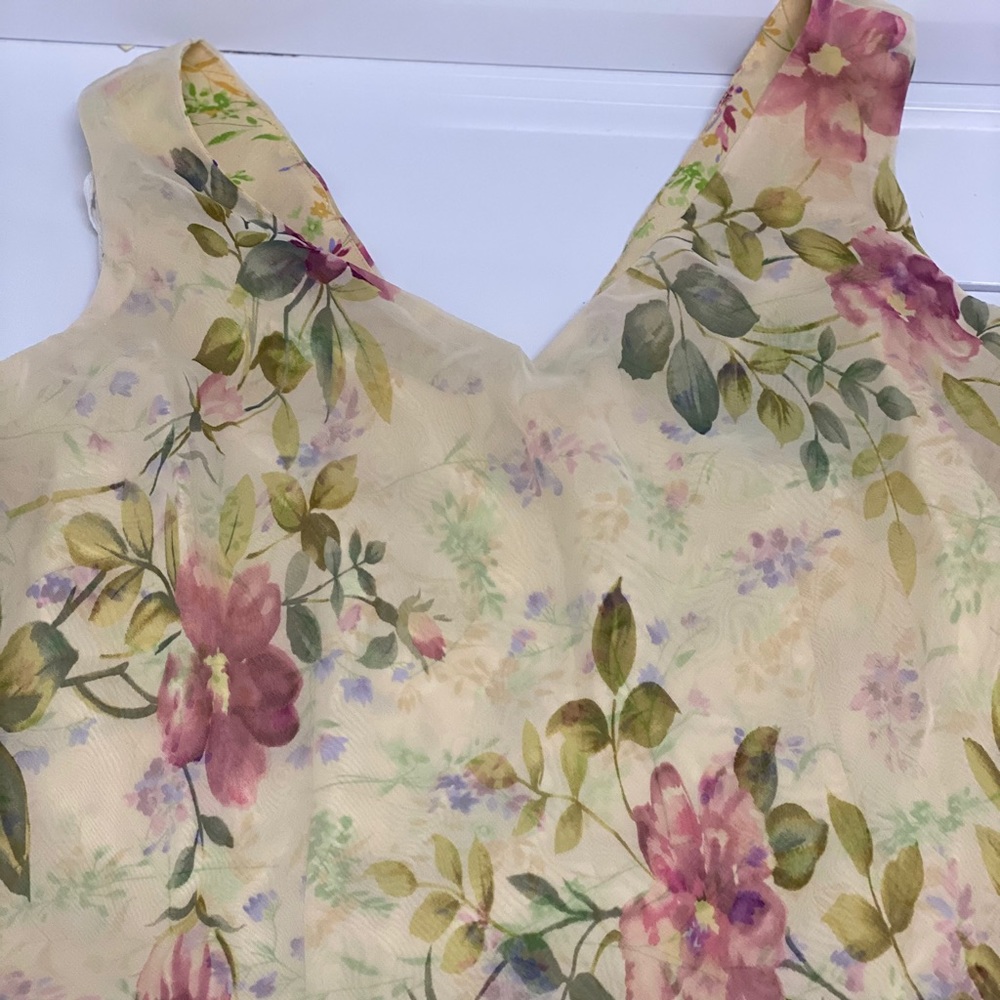Floral print dress